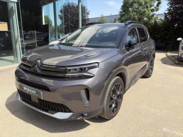 SPOTICAR Citroën C5 Aircross Hybrid Rechargeable 225ch Shine Pack E-eat8 Occasion - Suv-4x4 Hybride Rechargeable Gris Platinium - Vert Saint Denis - 1204038843_1