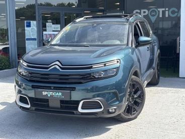 SPOTICAR Citroën C5 Aircross Puretech 130ch S&s Shine Pack Eat8 E6.d Occasion - Suv-4x4 Essence Bleu Tijuca - Morigny Champigny - 1204049533_1
