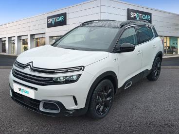 SPOTICAR Citroën C5 Aircross Hybride Rechargeable 225 S&s E-eat8 Shine Pack Occasion - Suv-4x4 Hybride Rechargeable Blanc Nacré - Chenove - 1204050693_1