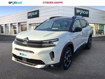 SPOTICAR Citroën C5 Aircross Puretech 130 S&s Eat8 Shine Occasion - Suv-4x4 Essence Blanc - Dieppe - 1204054348_1