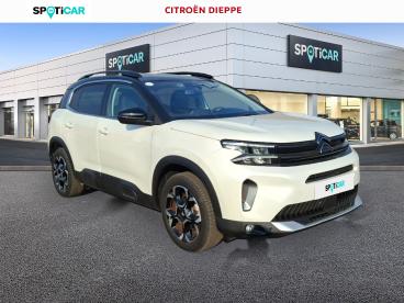 SPOTICAR Citroën C5 Aircross Puretech 130 S&s Eat8 Shine Occasion - Suv-4x4 Essence Blanc - Dieppe - 1204054348_3
