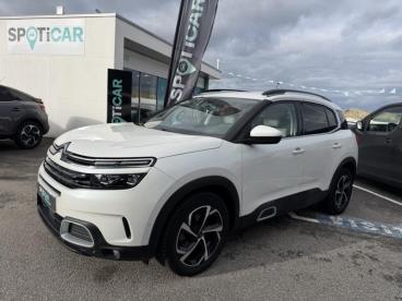SPOTICAR Citroën C5 Aircross Puretech 130ch S&s Shine Occasion - Suv-4x4 Essence Blanc Nacré - Sene - 1204090863_1