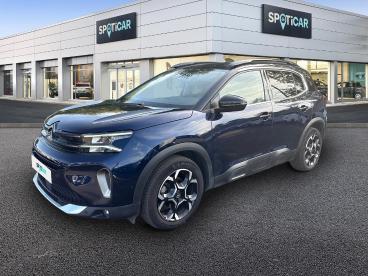 SPOTICAR Citroën C5 Aircross Bluehdi 130ch S&s Shine Eat8 Occasion - Suv-4x4 Diesel Bleu Eclipse - Loison sous lens - 1204116326_1