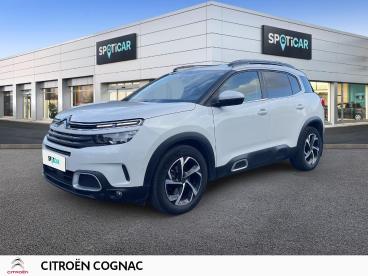SPOTICAR Citroën C5 Aircross Puretech 130 S Feel Occasion - Suv-4x4 Diesel Blanc Nacre (nacree) - Chateaubernard - 1204159410_1