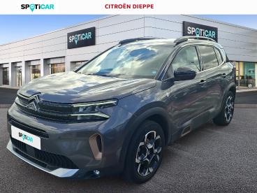 SPOTICAR Citroën C5 Aircross Puretech 130 S&s Bvm6 C-series Occasion - Suv-4x4 Essence Gris Fonce - Dieppe - 1204177856_1