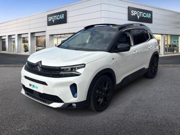 SPOTICAR Citroën C5 Aircross Hybrid Rechargeable 225ch Shine E-eat8 Occasion - Suv-4x4 Hybride Rechargeable Blanc Banquise - Compiegne - 1204196409_1