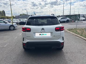 SPOTICAR Citroën C5 Aircross Hybrid Rechargeable 225ch Shine E-eat8 Occasion - Suv-4x4 Hybride Rechargeable Blanc Banquise - Compiegne - 1204196409_5