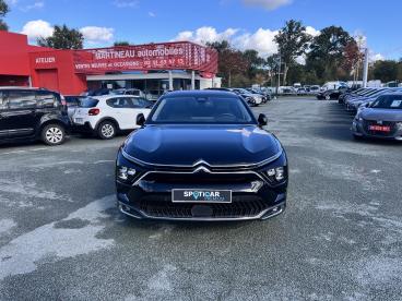 SPOTICAR Citroën C5 X Hybride Recharg 225 E-eat8 Shine Occasion - Berline Hybride Rechargeable Noir - Les Herbiers - 1203742025_2