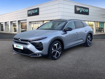 SPOTICAR Citroën C5 X Hybride Rechargeable 225ch Shine Pack Eeat8 Occasion - Berline Hybride Rechargeable Gris Acier (m) - Toit Noir Perla - Reims - 1203858502_1
