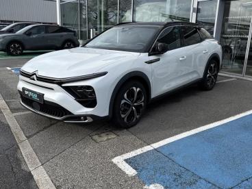 SPOTICAR Citroën C5 X Hybride Rechargeable 225ch Shine Pack Eeat8 / Came Occasion - Berline Hybride Rechargeable Blanc Nacré (n) - Toit Noir Perla Nera - Brest - 1203870632_4