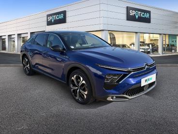 SPOTICAR Citroën C5 X Hybride Rechargeable 225 S&s E-eat8 Shine Pack Occasion - Berline Hybride Rechargeable Bleu - Dijon - 1203920141_3