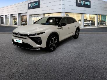 SPOTICAR Citroën C5 X Hybride Rechargeable 225 S&s E-eat8 Shine Pack Occasion - Berline Hybride Rechargeable Blanc - Lomme - 1203925989_1