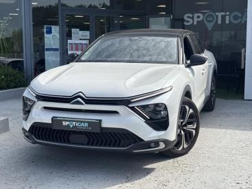 SPOTICAR Citroën C5 X Puretech 130ch S&s Shine Eat8 Occasion - Berline Essence Blanc Nacré (n) - Toit Noir Perla Nera - Morigny Champigny - 1204030692_1