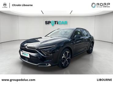 SPOTICAR Citroën C5 X Hybride Rechargeable 225ch Shine Pack Eeat8 Occasion - Berline Hybride Rechargeable Noir - Libourne - 1204244299_1