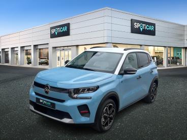 SPOTICAR Citroën C3 E-c3 Electrique 113ch Auto Max Occasion - Citadine Electrique Bleu - Eauze - 1203724026_1