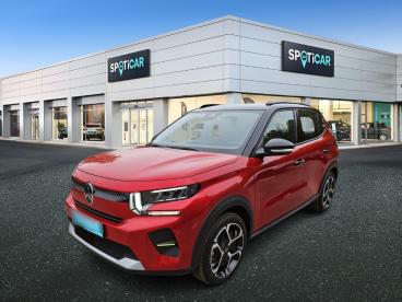 SPOTICAR Citroën C3 E-c3 Electrique 113ch Auto Plus 30kwh Occasion - Citadine Electrique Rouge - Wormhout - 1203763036_1