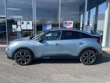 SPOTICAR Citroën C4 E-c4 E 136 Ch (100 Kw) Auto Shine Occasion - Berline Electrique Bleu - Cremieu - 1203483621_3