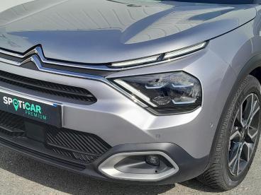 SPOTICAR Citroën C4 E-c4 E 136 Ch (100 Kw) Auto Shine Occasion - Berline Electrique Gris Clair - Montrond Les Bains - 1203662730_4