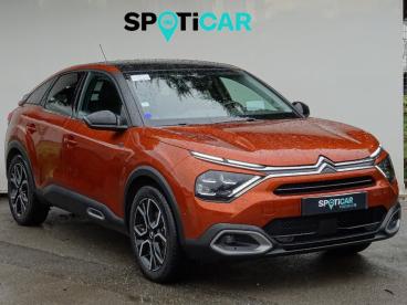 SPOTICAR Citroën C4 E-c4 E 136 Ch (100 Kw) Auto Shine Pack Occasion - Berline Electrique Orange - Aubenas - 1203797364_2