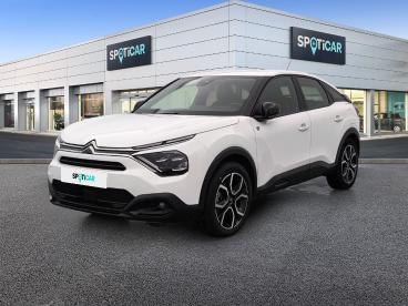 SPOTICAR Citroën C4 E-c4 E-c4 136 Ch (100 Kw) Automatique Feel Pack Occasion - Berline Electrique Blanc Banquise - Montpellier - 1203988246_1