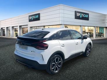 SPOTICAR Citroën C4 E-c4 E 136 Ch (100 Kw) Auto Shine Occasion - Berline Electrique Blanc - Vannes - 1204000175_3