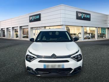 SPOTICAR Citroën C4 E-c4 E 136 Ch (100 Kw) Auto Shine Occasion - Berline Electrique Blanc - Vannes - 1204000175_4