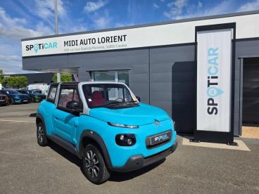 SPOTICAR Citroën E-mehari Electrique Soft Top Occasion - Citadine Electrique Grand Bleu Soft Top Noir - Caudan - 1204007291_1
