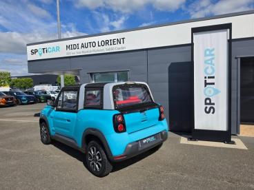 SPOTICAR Citroën E-mehari Electrique Soft Top Occasion - Citadine Electrique Grand Bleu Soft Top Noir - Caudan - 1204007291_2