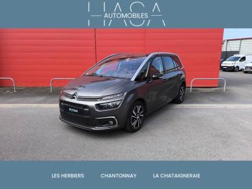 SPOTICAR Citroën C4 Grand Spacetourer Grand C4 Spacetourer Bluehdi 130ch S&s Shine Eat8 E6.d Occasion - Monospace Diesel Gris Platinium (m) - Les Herbiers - 1203185230_1