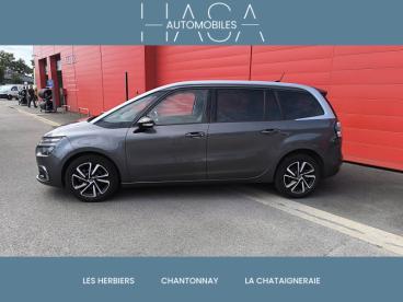SPOTICAR Citroën C4 Grand Spacetourer Grand C4 Spacetourer Bluehdi 130ch S&s Shine Eat8 E6.d Occasion - Monospace Diesel Gris Platinium (m) - Les Herbiers - 1203185230_2
