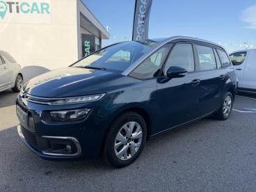 SPOTICAR Citroën C4 Grand Spacetourer Grand C4 Spacetourer Puretech 130ch S&s Feel Eat8 Occasion - Monospace Essence Bleu Foret (n) - Sene - 1203758550_1