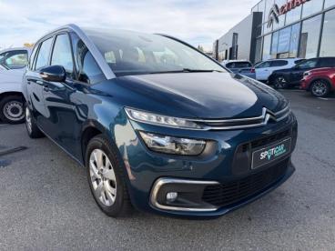 SPOTICAR Citroën C4 Grand Spacetourer Grand C4 Spacetourer Puretech 130ch S&s Feel Eat8 Occasion - Monospace Essence Bleu Foret (n) - Sene - 1203758550_3