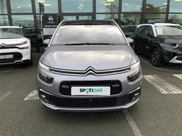 SPOTICAR Citroën C4 Grand Spacetourer Grand C4 Spacetourer Bluehdi 130 S&s Eat8 Shine Pack Occasion - Monospace Diesel Gris Clair - Avrille - 1203775843_4