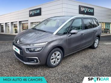 SPOTICAR Citroën C4 Grand Spacetourer Grand C4 Spacetourer Bluehdi 120 S&s Feel+distribution Ppe Faite Occasion - Monospace Diesel Gris Platinium (m) - Cahors - 1203787745_1