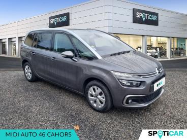 SPOTICAR Citroën C4 Grand Spacetourer Grand C4 Spacetourer Bluehdi 120 S&s Feel+distribution Ppe Faite Occasion - Monospace Diesel Gris Platinium (m) - Cahors - 1203787745_3