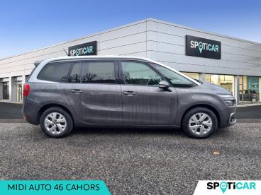 SPOTICAR Citroën C4 Grand Spacetourer Grand C4 Spacetourer Bluehdi 120 S&s Feel+distribution Ppe Faite Occasion - Monospace Diesel Gris Platinium (m) - Cahors - 1203787745_4