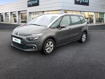 SPOTICAR Citroën C4 Grand Spacetourer Grand C4 Spacetourer Bluehdi 130ch S&s Feel E6.d-temp Occasion - Monospace Diesel Gris Platinium (m) - Ploermel - 1203803744_1