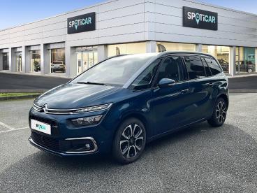 SPOTICAR Citroën C4 Grand Spacetourer Grand C4 Spacetourer Bluehdi 130 S&s Eat8 Shine Pack Occasion - Monospace Diesel Bleu Fonce - Auzebosc - 1203869201_1
