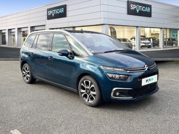 SPOTICAR Citroën C4 Grand Spacetourer Grand C4 Spacetourer Bluehdi 130 S&s Eat8 Shine Pack Occasion - Monospace Diesel Bleu Fonce - Auzebosc - 1203869201_3
