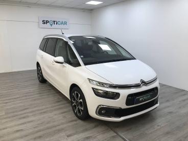 SPOTICAR Citroën C4 Grand Spacetourer Grand C4 Spacetourer Bluehdi 130 S&s Eat8 Shine Occasion - Monospace Diesel Blanc - Loches - 1203874662_1