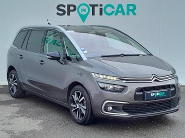 SPOTICAR Citroën C4 Grand Spacetourer Grand C4 Spacetourer Bluehdi 130 S&s Eat8 Shine Pack Occasion - Monospace Diesel Gris Foncé - Montrond Les Bains - 1203874690_2