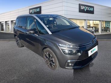 SPOTICAR Citroën C4 Grand Spacetourer Grand C4 Spacetourer Bluehdi 130ch S&s Shine E6.d-temp Occasion - Monospace Diesel Gris Acier (m) - Ales - 1203877039_3