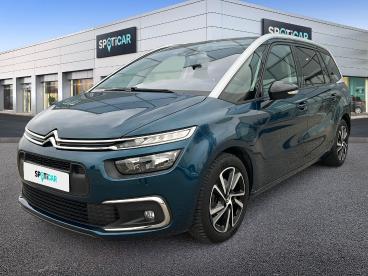 SPOTICAR Citroën C4 Grand Spacetourer Grand C4 Spacetourer Bluehdi 130 S&s Eat8 Shine Occasion - Monospace Diesel Bleu Foret - Valreas - 1203909204_1
