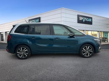SPOTICAR Citroën C4 Grand Spacetourer Grand C4 Spacetourer Bluehdi 130 S&s Eat8 Shine Occasion - Monospace Diesel Bleu Foret - Valreas - 1203909204_4