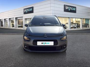 SPOTICAR Citroën C4 Grand Spacetourer Grand C4 Spacetourer Bluehdi 130ch S&s Feel E6.d-temp 7 Places Occasion - Monospace Diesel Gris Acier (m) - Orange - 1203951257_2