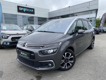 SPOTICAR Citroën C4 Grand Spacetourer Grand C4 Spacetourer Bluehdi 130ch S&s Shine Pack Eat8 E6.d Occasion - Monospace Diesel Gris Platinium (m) - Brest - 1204017477_1