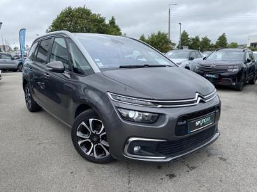 SPOTICAR Citroën C4 Grand Spacetourer Grand C4 Spacetourer Bluehdi 130ch S&s Shine Pack Eat8 E6.d Occasion - Monospace Diesel Gris Platinium (m) - Brest - 1204017477_2