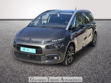 SPOTICAR Citroën C4 Grand Spacetourer Grand C4 Spacetourer Bluehdi 130 S&s Eat8 Shine Pack Occasion - Monospace Diesel Gris Foncé - Belley - 1204021700_1