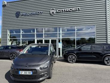 SPOTICAR Citroën C4 Grand Spacetourer Grand C4 Spacetourer Puretech 130 S&s Eat8 Shine Occasion - Monospace Essence Gris Foncé - Buc - 1204058451_1