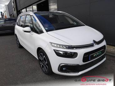 SPOTICAR Citroën C4 Grand Spacetourer Grand C4 Spacetourer Bluehdi 130ch S&s Shine E6.d-temp Occasion - Monospace Diesel Blanc Banquise (o) - Blois - 1204196185_1